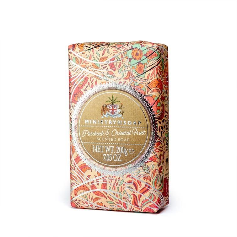 Såpestykke Patchouli & Oriental Fruit 200g
