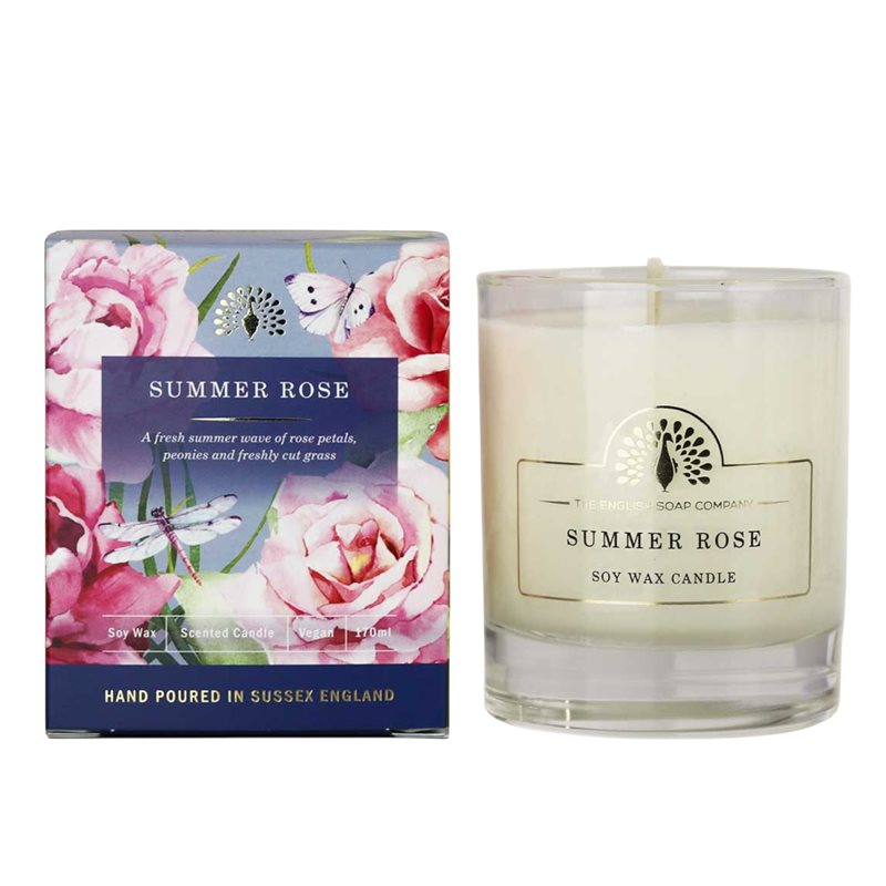 Duftlys - Summer Rose 170g