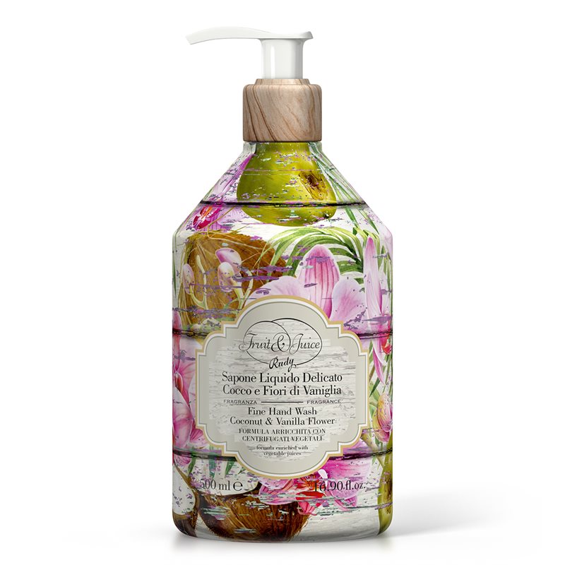Flytende såpe - TROPICAL Coconut & Vanilla Flower 500ml