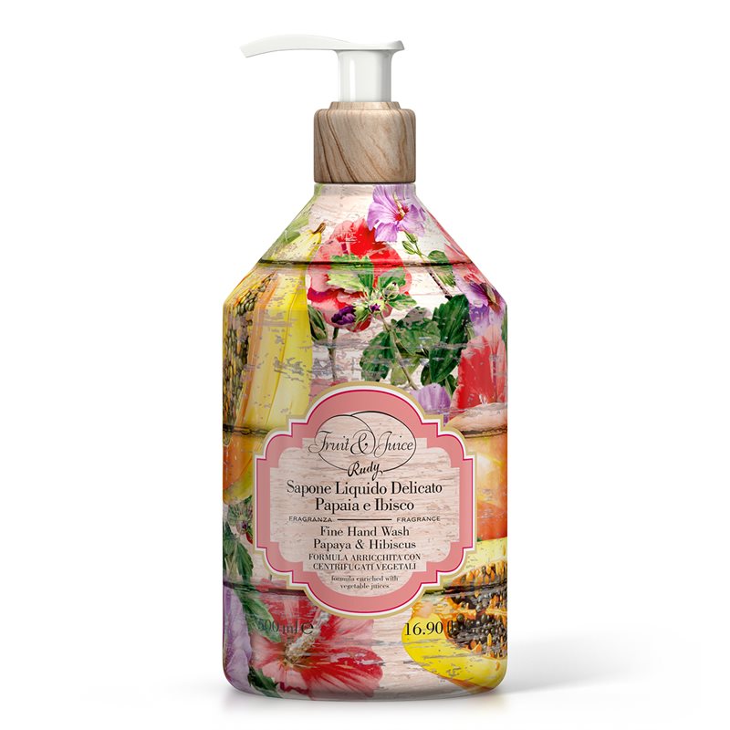 Flytende såpe - LUSH Papaya & Hibiscus 500ml