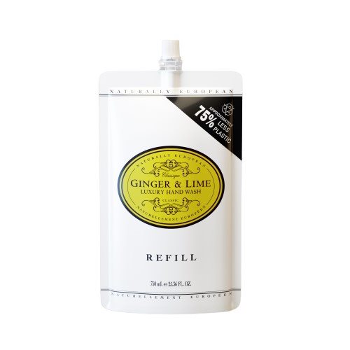 Refill flytende såpe Ingefær Lime 750ml