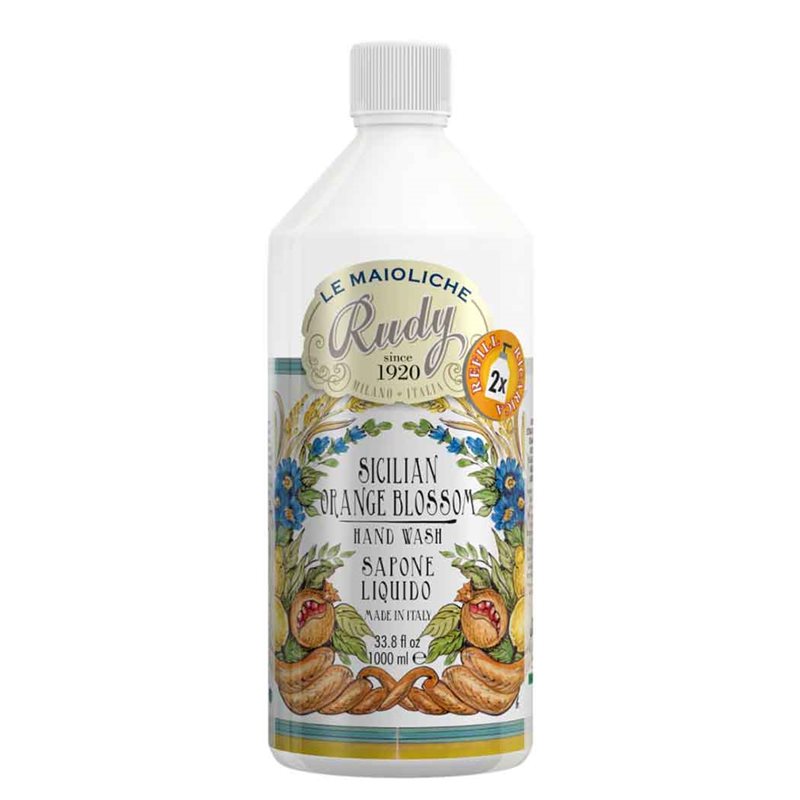 Flytende Såpe Refill Sicilian Orange Blossom 1L