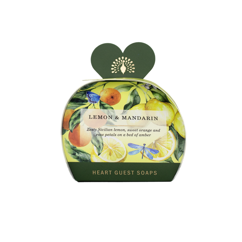 Hjertesåper - Lemon Mandarin 3x20g