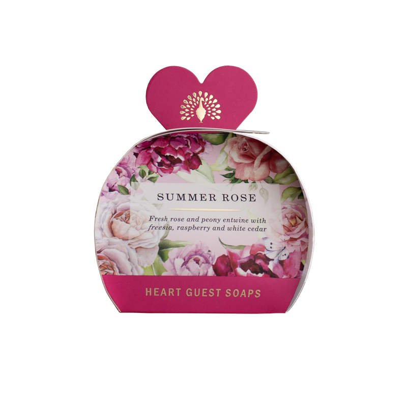 Hjertesåper - Summer Rose 3x20g