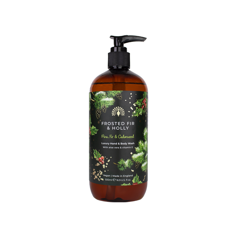 TESC - Julen 2026 - Hand & Bodywash 500ml - Frosted Fir & Holly