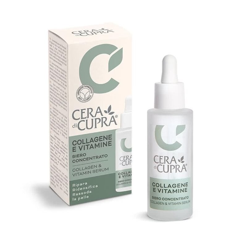 Cupra Collagen & Vitaminer - alle hudtyper. Ansiktsserum m/kollagen 30ml