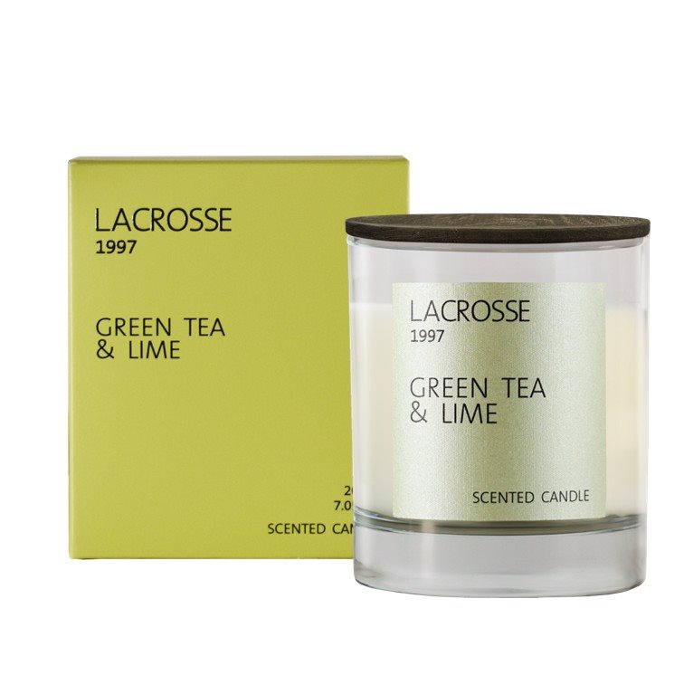 Lacrosse duftlys 200g, Green tea & Lime