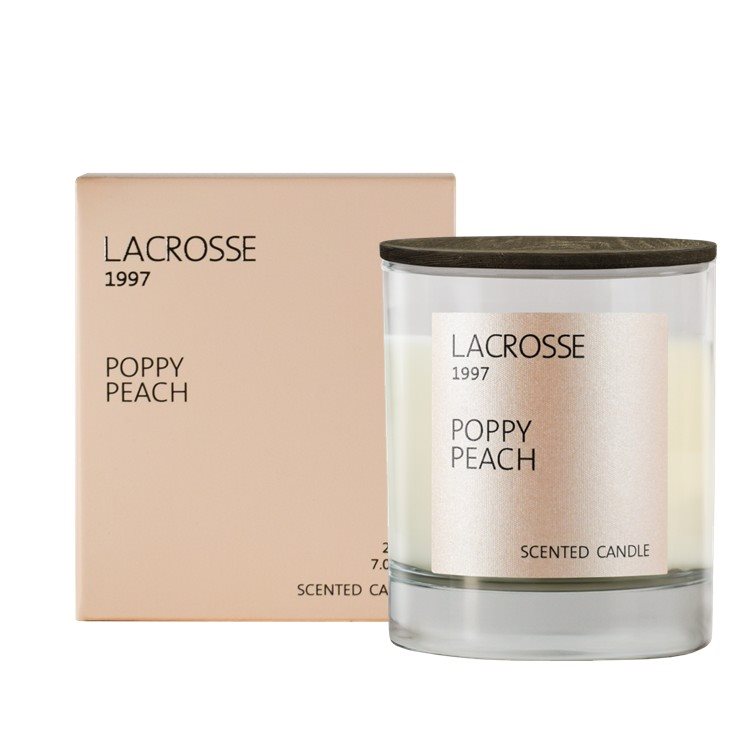 Lacrosse duftlys 200g, Poppy Peach