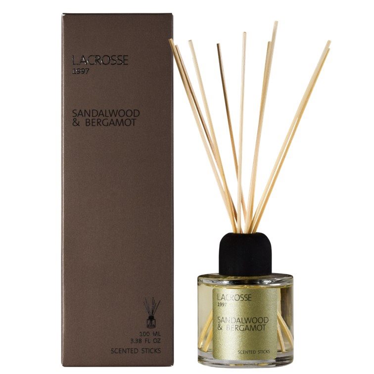 Lacrosse Duftpinner 100ml, Sandalwood & Bergamot