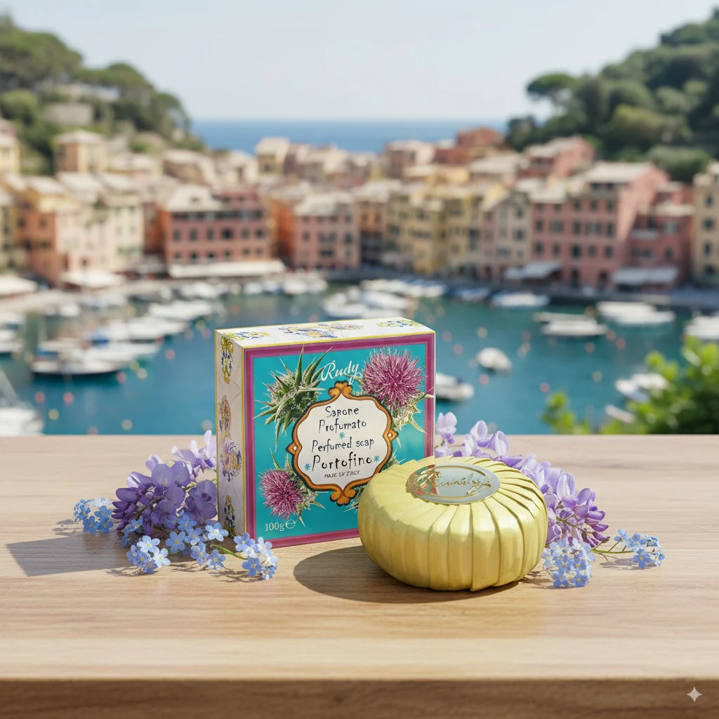 Rudy Profumi Fast Såpestykke 100g Portofino – Elegant Naturlig Såpe