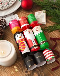 Happy Fizzmas - DISPLAY Xmas Bath Fizzer Crackers