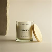 Duftlys SERENE Soft Cotton 200g
