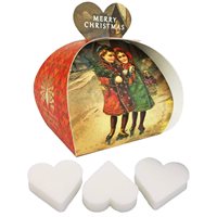 Hjertesåper 3x20g - A White Christmas