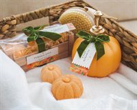 Såpestykker i gaveeske - Pumpkin Spice