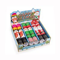 Happy Fizzmas - DISPLAY Xmas Bath Fizzer Crackers