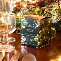 TESC - Julen 2026 - Duftlys 170g - Frosted Fir & Holly