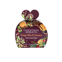 Hjertesåper 3x20g - Christmas Wreath