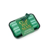 Såpestykke i Såpeskål (glass) - GRØNN